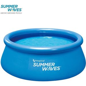 Summer Waves Zwembad - ⌀ 305 cm X 76 cm - Inclusief Filterpomp