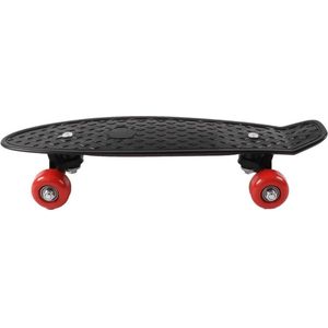 Playfun pennyboard - zwart - 42cm - max 20kg