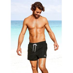 s.Oliver Short de bain pour homme, noir, taille L, Noir, L