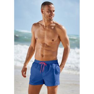 Look - Unikleur - Zwembroek - Blauw - Elastisch