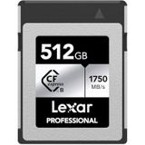 Lexar - Professional SILVER-serie - Geheugenkaart - 512GB - CFexpress Type B