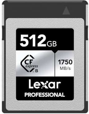 Lexar - Professional SILVER-serie - Geheugenkaart - 512GB - CFexpress Type B