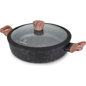 Westinghouse Bratpfanne Marmorholz - ø 28 cm / 4.5 Liter - Standard-Antihaftbeschichtung