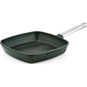 Westinghouse Performance Series - Grillpan Inductie 28cm - Oven Geschikt - Groen - Steakpan