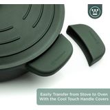 Westinghouse Performance Series - Kookpan - Groen - 24cm - Met Deksel