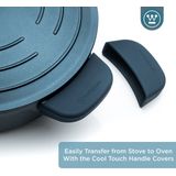 Westinghouse Performance Series - Braadpan Inductie - 24cm - Blauw - Met Deksel