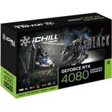 INNO3D GeForce RTX 4080 SUPER iChill BLACK - Videokaart - 16GB GDDR6X - PCI Express x16 4.0 - 1x HDMI - 3x DisplayPort