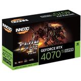 Inno3D GeForce RTX 4070 Ti SUPER Twin X2 - Videokaart - 16GB GDDR6X - PCIe 4.0 - 1x HDMI