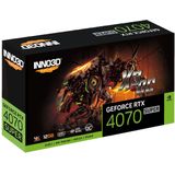 INNO3D GEFORCE RTX 4070 SUPER X3 OC - Videokaart - 12GB GDDR6X - PCIe 4.0 - 1x HDMI - 3x DisplayPort