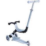 GLOBBER - ACTIVE ECOLOGIC - 3-wiel Scooter - Cassis Blue - Gerecycled Plastic - Brede Zitting voor Kinderen van 15 Maanden tot 9 Jaar