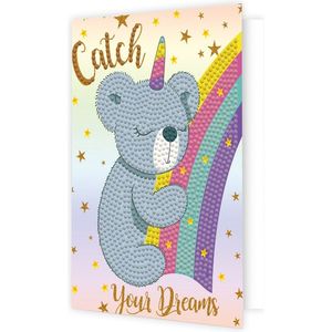 DIAMOND DOTZ Catch Your Dreams - Diamond Painting - 1.147 Dotz - 18x13 cm