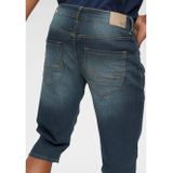 H.I.S Jeansbermudas HANTZ (Set, 2-tlg., mit abnehmbarem Gürtel) gerader Beinschnitt, Used-Look mit Abriebeffekten