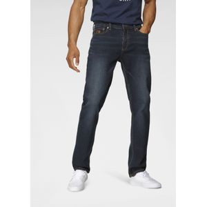 Bruno Banani Straight-Jeans "Hutch", gerade Beinform, teilweise mit modischen Destroyed-Effekten