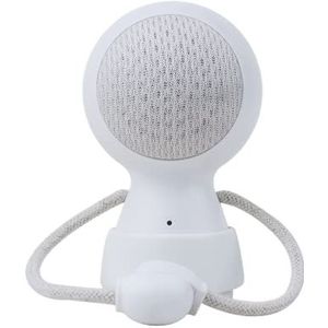 Mini-Bluetooth-luidspreker, draagbaar, magnetisch, milieuvriendelijk, biologisch afbreekbaar – Mr. Biologisch wit. Mini-luidspreker, draagbaar, sterk geluid, goede looptijd