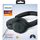 Philips TAUH201 On-Ear Koptelefoon Zwart