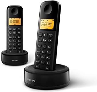 Philips D1602B DECT-telefoon Nummerherkenning Zwart