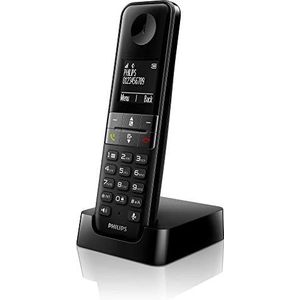 Philips - D4701b/34 - Draadloze Vaste Telefoon - Zwart - Kunststof