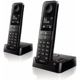 Philips D4752B DECT-telefoon Nummerherkenning Zwart