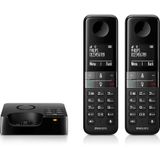Philips D4752B DECT-telefoon Nummerherkenning Zwart