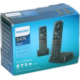Philips D4752B DECT-telefoon Nummerherkenning Zwart