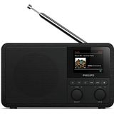 Philips Draagbare Radio Matzwart - Internet Radio en DAB+ - Bluetooth