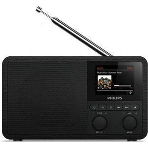 Philips TAPR802 - DAB+ Internetradio - Zwart