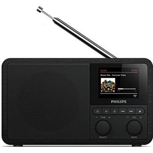 Philips Draagbare Radio Matzwart - Internet Radio en DAB+ - Bluetooth