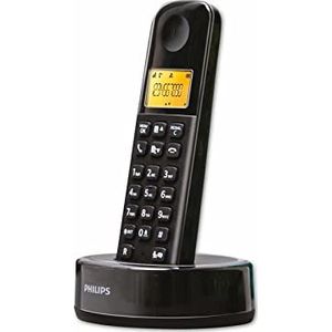 Philips Draadloze vaste telefoon - D1651B/01 - DECT-telefoon - Zwart