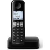 Draadloze Telefoon Philips D2501B/34 DECT Zwart