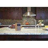 Philips Tar5005/10 Wekkerradio - Houten Kast - Grijze Luidsprekerafdekking