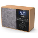 Philips R5505/10 Draagbare Radio Met Bluetooth (Houten Behuizing, Dab+/Fm-Radio, 3"" Luidsprekerdriver, Keukentimer, Keukenradio, Netspanning Of Batterijvoeding) - 2020/2021 Model