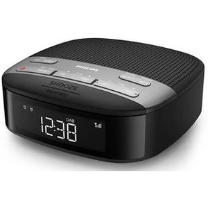 PHILIPS TAR3505 - Digitale Klokradio - DAB+ - Dubbel Alarm - Slaaptimer - Compact Ontwerp, - DAB+/FM-Digitale Radio - Automatische Tijdsynchronisatie - Batterijbeveiliging - Zwart