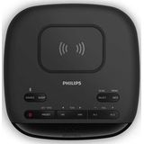 Philips Wekkerradio - DAB+/FM - Bluetooth met Draadloze Qi-oplader