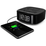 Philips Wekkerradio - DAB+/FM - Bluetooth met Draadloze Qi-oplader