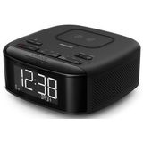 Philips Wekkerradio - DAB+/FM - Bluetooth met Draadloze Qi-oplader