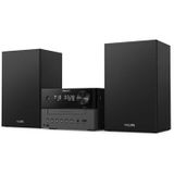 Philips - TAM3505/12 - Micromuzieksysteem - Zwart - Basreflex-luidsprekers