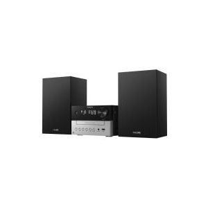 Philips  TAM3205/12 - Mikrosystem - FM/Bluetooth/CD - 18 Watt (Gesamt) - Sort