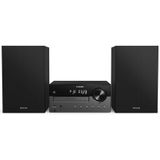 Philips Tam4505/12 Micro Hi-fi - Zwart - DAB+/FM - Bluetooth - 60W
