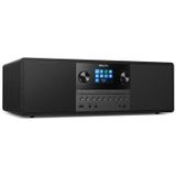 Philips TAM6805/10 Microsysteem Zwart - Compact All-in-One Met Internetradio
