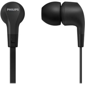 Philips TAE1105BK - Ohrhörer mit Mikrofon - im Ohr - kabelgebunden - 3,5 mm Stecker - Schwarz