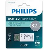 Philips Click Edition USB Flash Drive - 32 GB - USB-C - USB 3.2 Gen 1