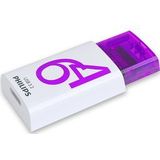 Philips - USB 3.2 64GB Click Series - USB-stick - Wit - Paars