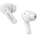Philips 2000 series TAT2206WT/00 hoofdtelefoon/headset True Wireless Stereo (TWS) In-ear Oproepen/muziek Bluetooth Wit