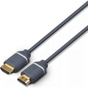 Philips HDMI-Kabel SWV5630G - 3 M - HDMI zu HDMI - 4K und UHD 2160p - Grau