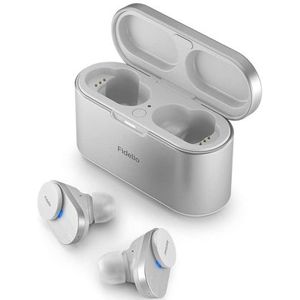 Philips Fidelio T1 Draadloze In-ear Koptelefoon met ANC - Zilver