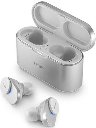 Philips Fidelio T1 Draadloze In-ear Koptelefoon met ANC - Zilver