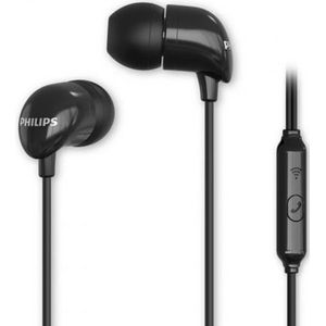 Philips - TAE1126BK - Oordopjes - Zwart - Hoofdtelefoon met Microfoon