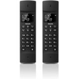 Philips - LINEA - Huistelefoon - Wit - Draadloos - Hoogcontrast Display