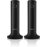 Philips - LINEA - Huistelefoon - Wit - Draadloos - Hoogcontrast Display