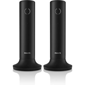 Philips - LINEA - Huistelefoon - Wit - Draadloos - Hoogcontrast Display